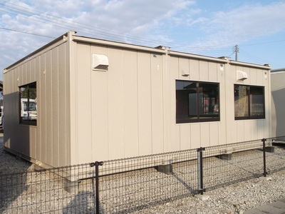 中古ユニットハウス3連棟12坪タイプ