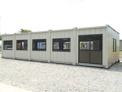 中古ユニットハウス4連棟16坪タイプ