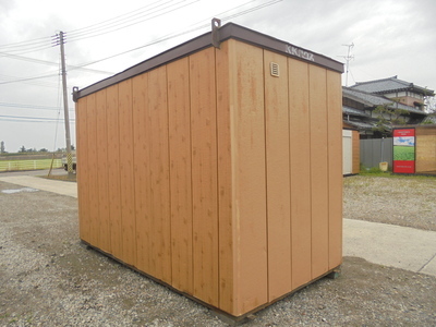 №267　現状品中古ユニットハウス2坪シャッタータイプ