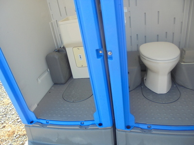 №1145　中古洋式仮設トイレ（快適トイレ仕様）