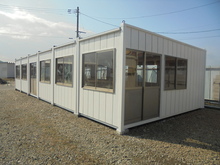 №09-601　現状品中古ユニットハウス6連棟24坪タイプ