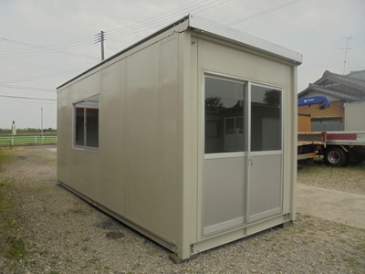 オーダー　中古ユニットハウス４坪タイプトイレ付